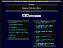 Tablet Screenshot of cleanadulthost.com
